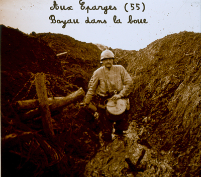 Diapos de la guerre de 1914/1918 - aux Eparges